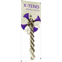 Spring Back Banner Stands
